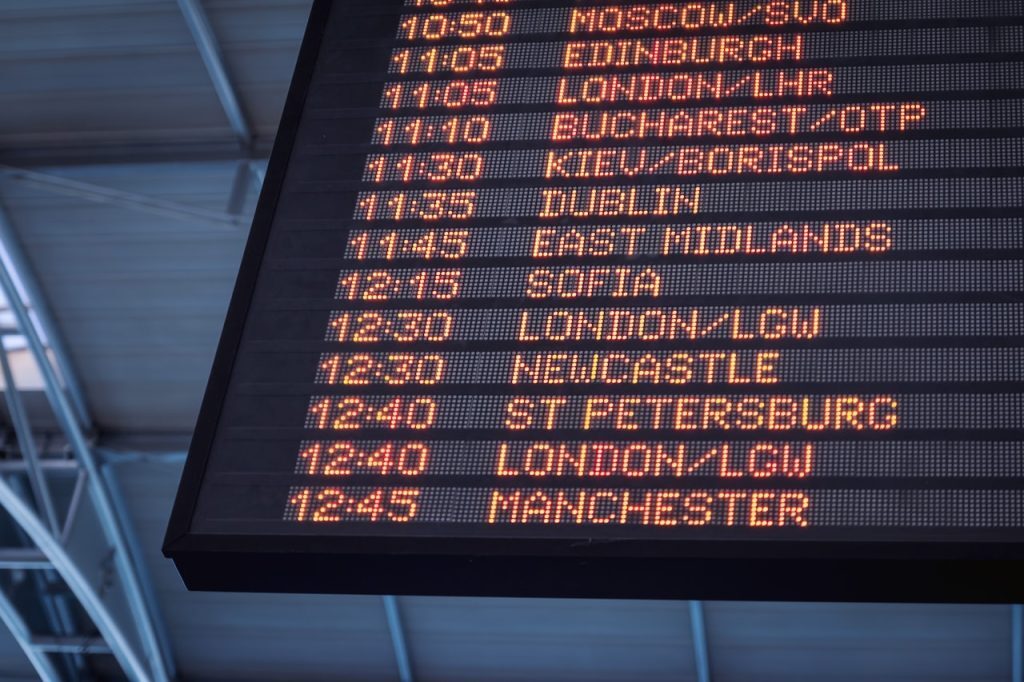 Airline on-time performance ground handling operations