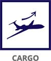 Cargo services icon - CDS freight handling